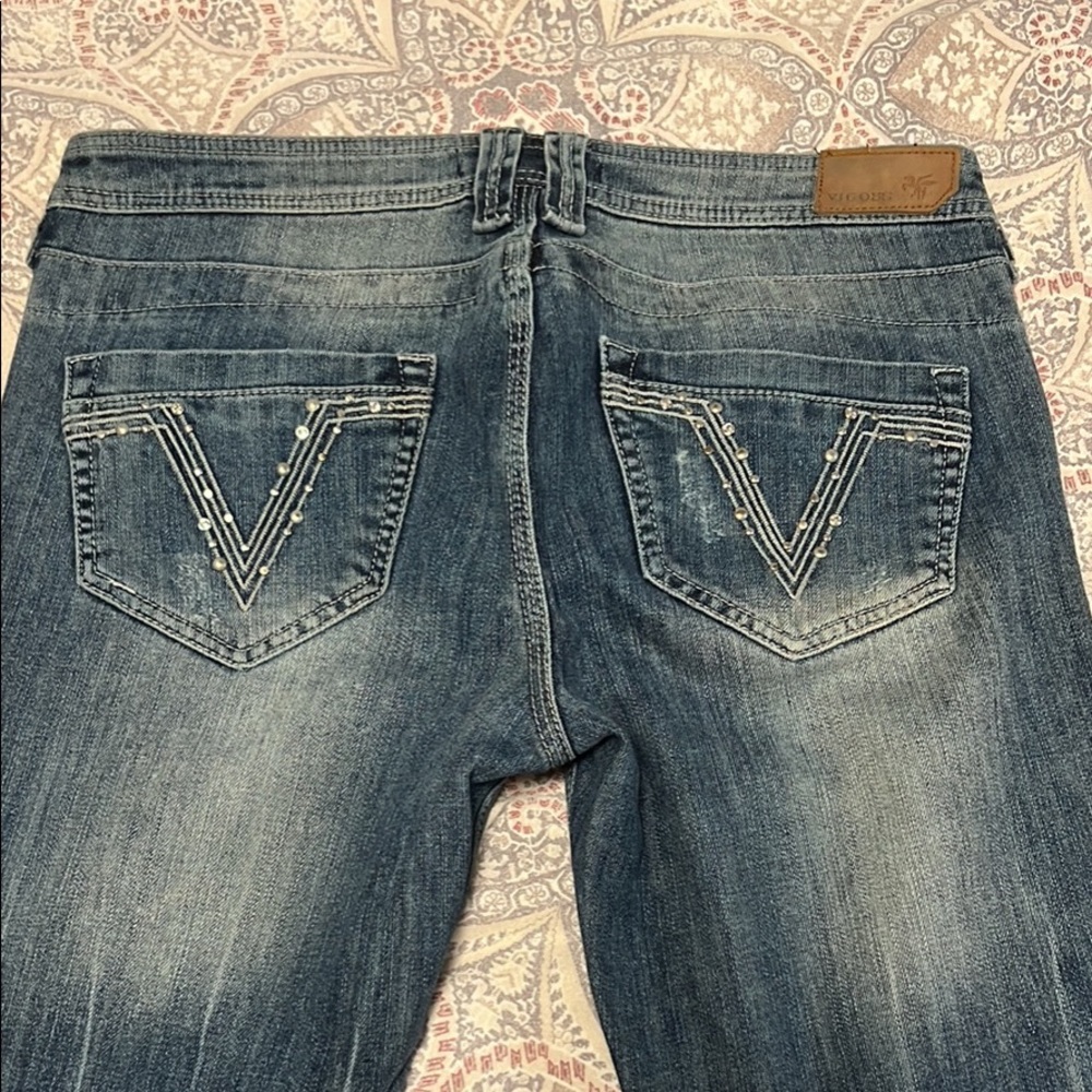 Vigoss Flare/Bootcut Jeans - Size 9 - Picture 1 of 4